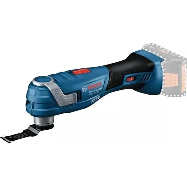 Bosch Bosch Accu Multi-Cutter GOP 18V-34 Solo Professional, 18Volt, multifunctioneel gereedschap (blauw/zwart, zonder accu en oplader)