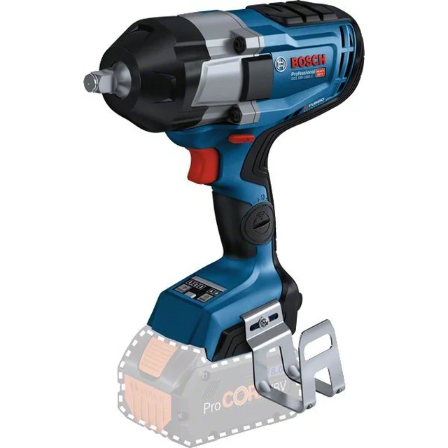 Bosch Bosch Akku-Schlagschrauber BITURBO GDS 18V-1000 C Professional solo, 18V (blau/schwarz, ohne Akku und Ladegerät, 1/2 )