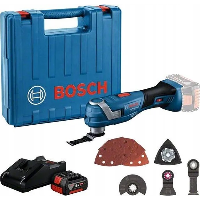 Bosch BOSCH МУЛЬТИФУНКЦІОНАЛЬНИЙ ІНСТРУМЕНТ 185-LI 1x4,0Ah STARLOCK PLUS КЕЙС