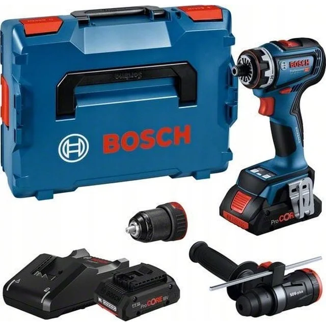 Bosch BOSCH.GSR 18V-90 FC atsuktuvas 2x4.0Ah PROCORE 2xGFA LB