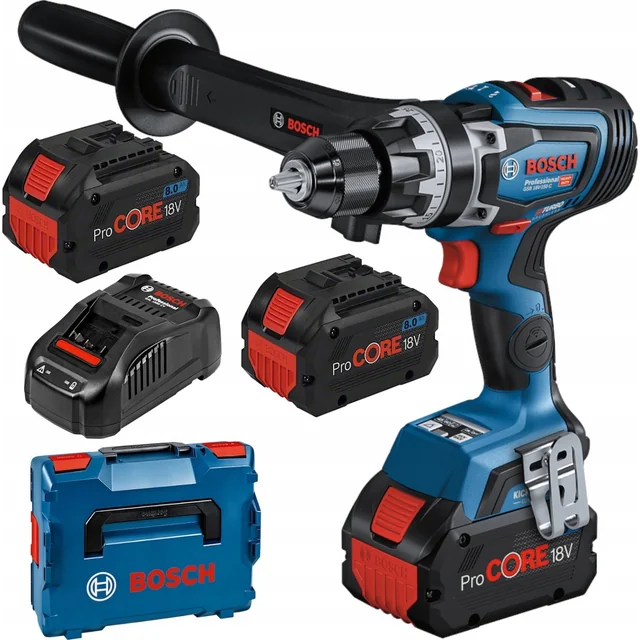 Bosch BOSCH.UD.GSB ОТВЕРТКА 18V-150 C 150Nm 3x8.0Ah PROCORE LB ...