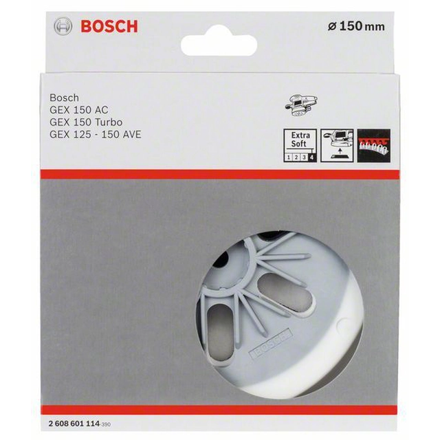 BOSCH Brusilne plošče ekstra mehke,150 mm