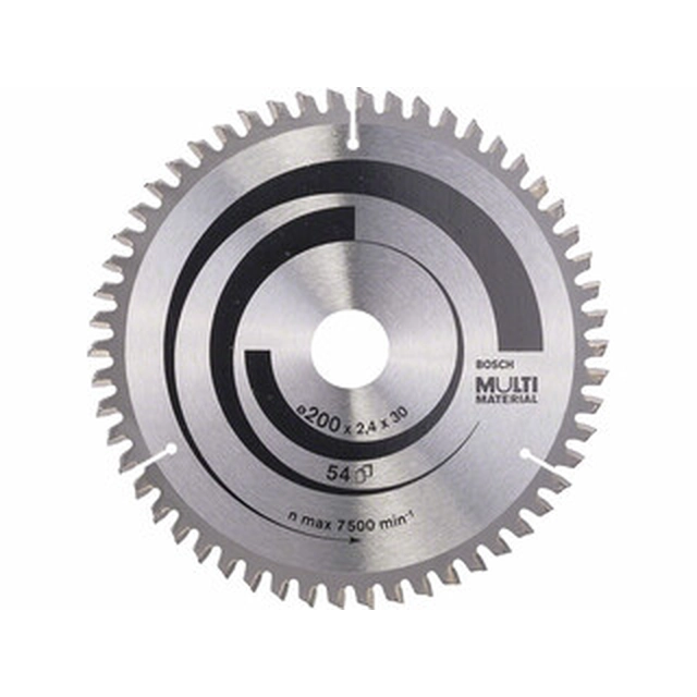 Bosch circular saw blade 190 x 20 mm | number of teeth: 54 db | cutting width: 2,4 mm