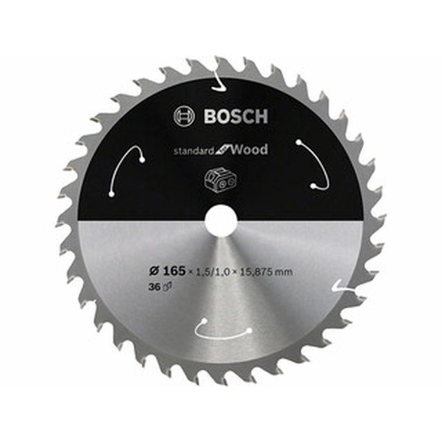 Bosch circular saw blade 190 x 30 mm | number of teeth: 24 db | cutting width: 1,6 mm