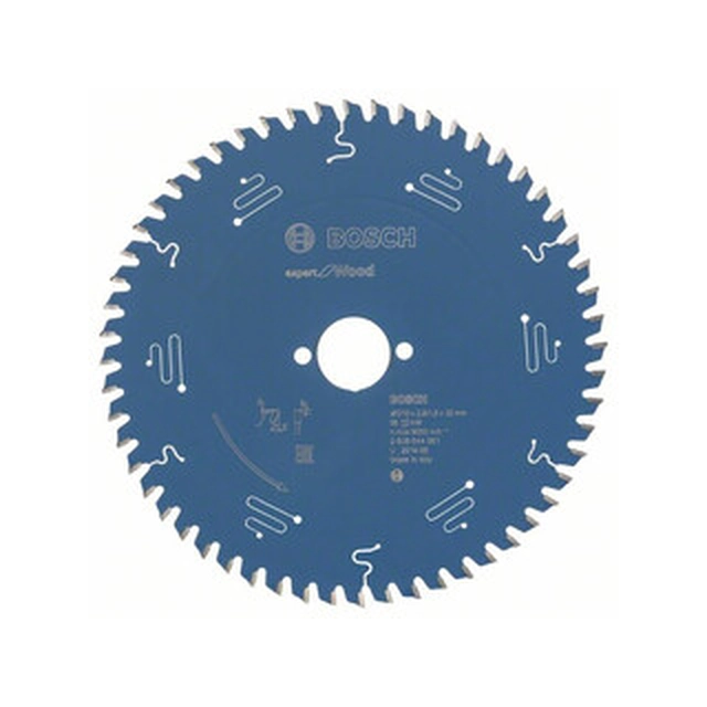 Bosch circular saw blade 210 x 30 mm | number of teeth: 56 db | cutting width: 2,8 mm