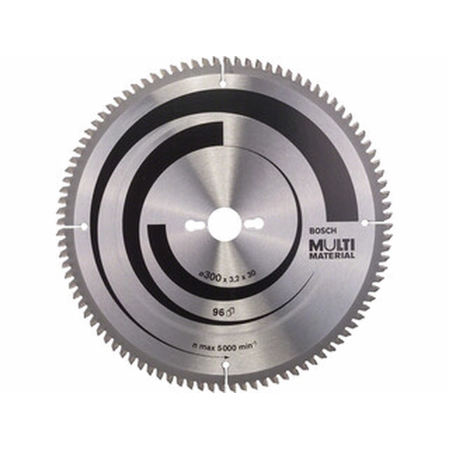 Bosch circular saw blade 300 x 30 mm | number of teeth: 96 db | cutting width: 3,2 mm