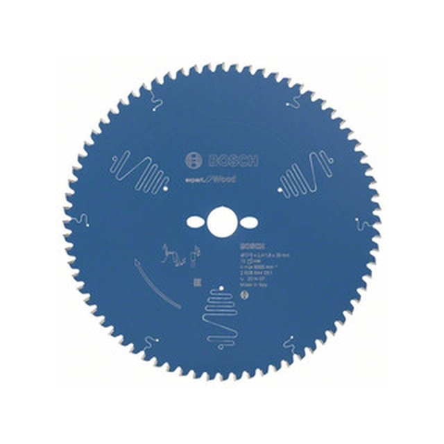 Bosch circular saw blade 315 x 30 mm | number of teeth: 72 db | cutting width: 2,4 mm