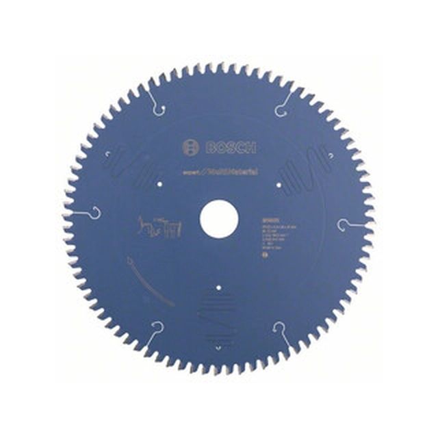 Bosch cirkelsågklinga 250 x 30 mm | antal tänder: 80 db | skärbredd: 2,4 mm