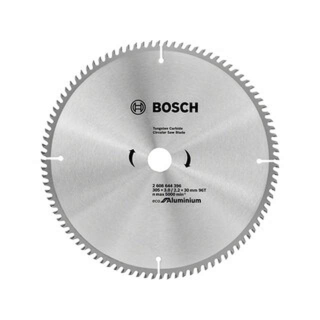 Bosch cirkelsågklinga 305 x 30 mm | antal tänder: 96 db | skärbredd: 3 mm