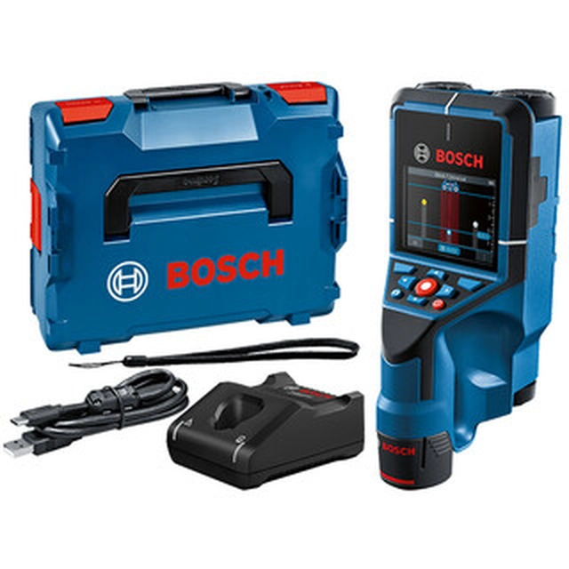 Bosch D-tect 200 C sienas skeneris 200 mm | 12 V | L-Boxx