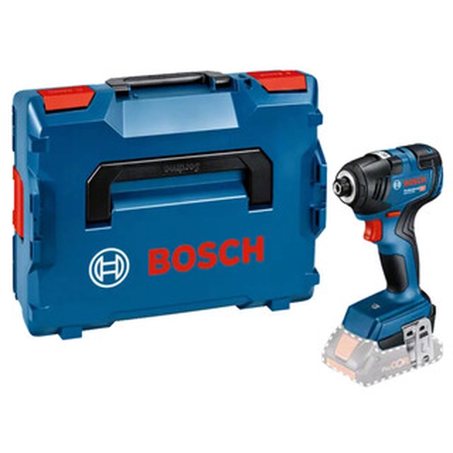 Bosch DDR 18V-200 accu-slagschroevendraaier met bithouder 18 V | 200 Nm | 1/4 bits | Koolborstelloos | Zonder batterij en oplader | in L-Boxx