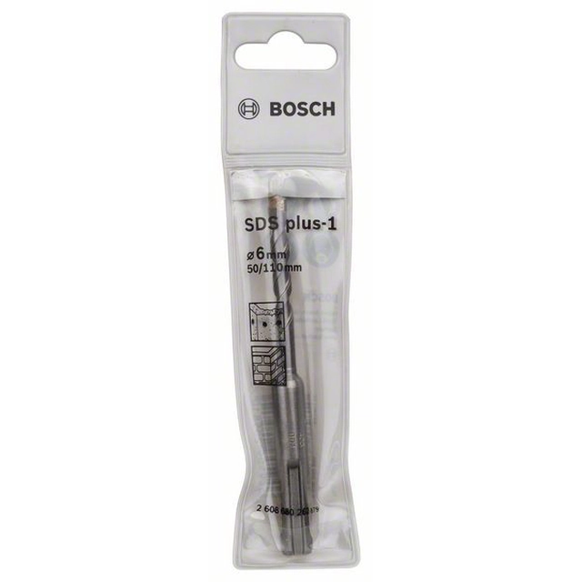 BOSCH Drills for SDS Hammers plus-1 6 x 50 x 110 mm