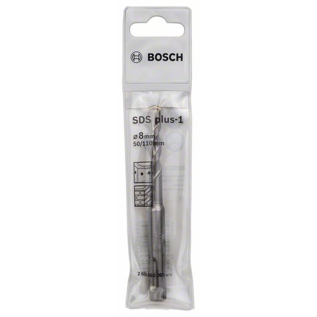 BOSCH Drills for SDS Hammers plus-1 8 x 50 x 110 mm
