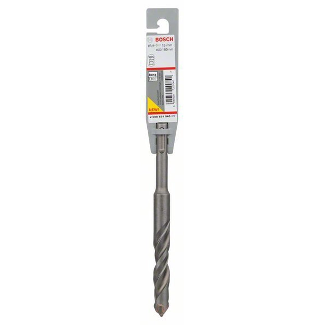 BOSCH Drills for SDS Hammers plus-3 15 x 100 x 160 mm
