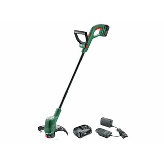 Bosch EasyGrassCut 18V-260 akkus fűszegélynyíró 18 V | 260 mm | Szénkefés | 2 x 2 Ah akku + töltő