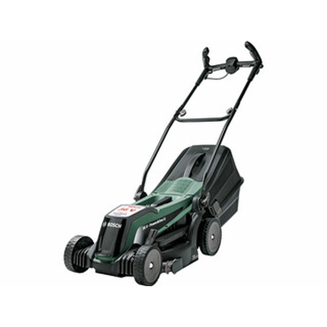 Bosch EasyRotak 36-550 akumulatora zāles pļāvējs 36 V | 370 mm | 550 m² | Oglekļa suka | Bez akumulatora un lādētāja