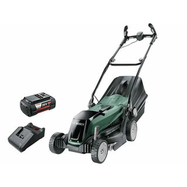 Bosch EasyRotak 36-550 cordless lawnmower 36 V | 370 mm | 550 m² | Carbon brush | 1 x 4 Ah battery + charger