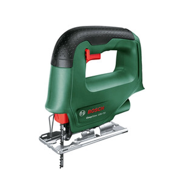 Bosch EasySaw 18V-70 akumulatora finierzāģis 18 V | 70 mm | Oglekļa suka | Bez akumulatora un lādētāja | Kartona kastē