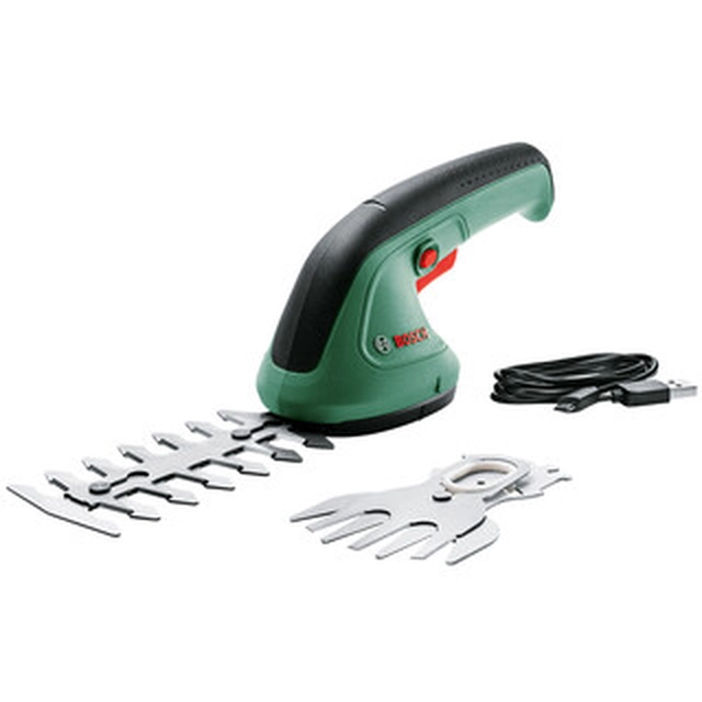 Bosch EasyShear cordless lawn shears 3,6 V | Carbon brush | Without battery and charger | In a cardboard box