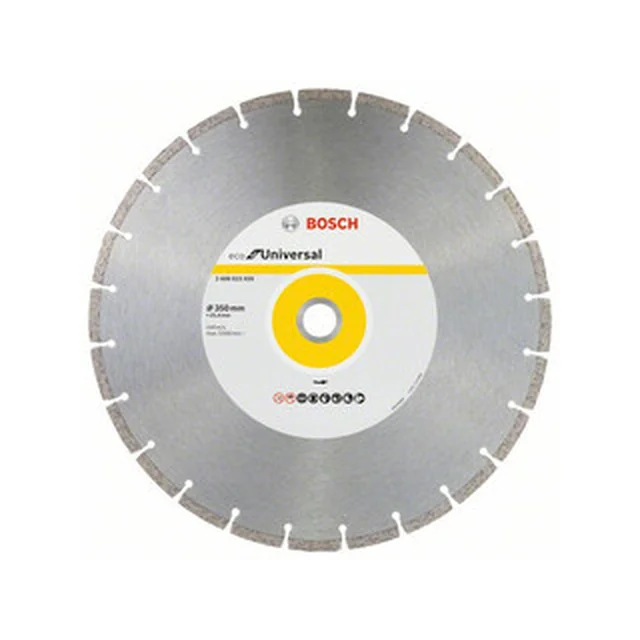 Bosch ECO for Universal diamantna rezalna plošča 350 x 25,4 mm