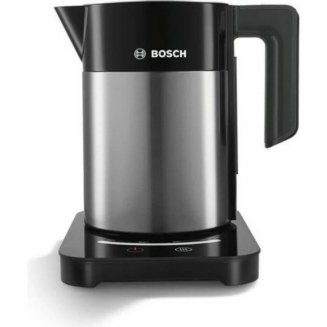 BOSCH elkedel TWK7203 1,7 L Sort Grå Rustfrit stål 2200 W 1850 W 1,7 L