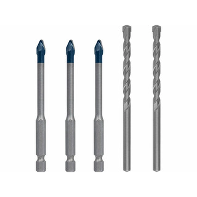 Bosch Expert HEX-9 Hard Ceramic tile drill set 5 pc