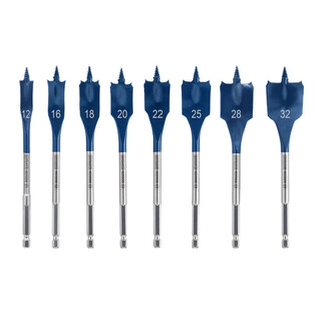 Bosch Expert Self Cut Flachbohrer-Set 8 Stck