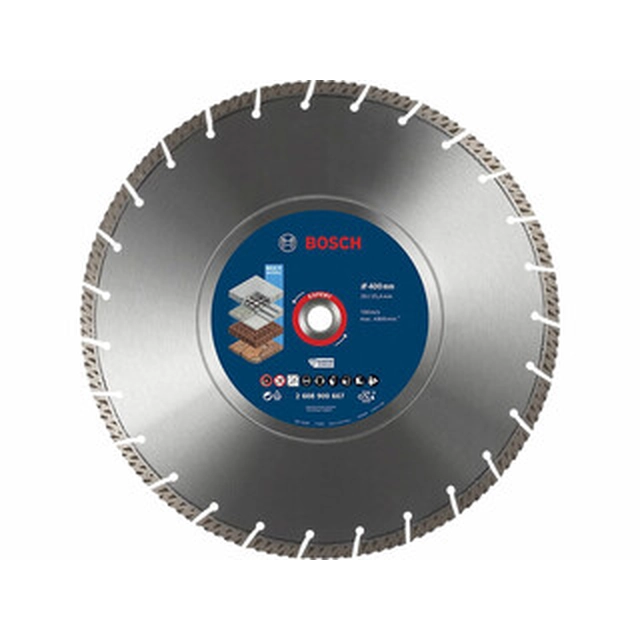 Bosch Expert Universalus deimantinis pjovimo diskas 400 x 25,4 mm