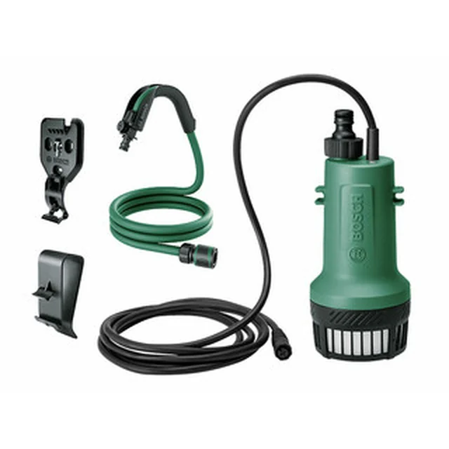 Bosch GardenPump 18 акумулаторна варелна помпа 18 V | 30 - 0 l/min | 0 - 17,5 m | Карбонова четка | Батерия без блок за управление | В картонена кутия