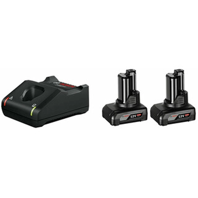 Bosch GBA + GAL 12V-40 set batería y cargador 12 V | 6 Ah