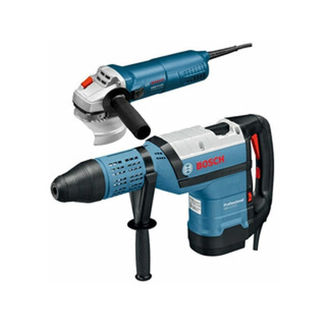 Bosch GBH 12-52 D + GWS 9-125 maskinpakke i papkasse