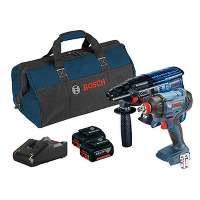 Bosch GBH 180 LI + GDX 180 LI mašinų paketas