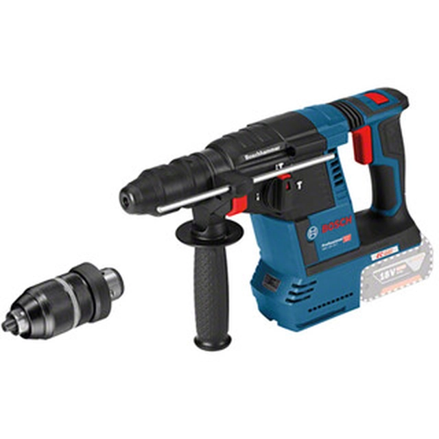 Bosch GBH 18V-26 F akutrell 18 V | 2,6 J | Betoonis 26 mm | 3,6 kg | Süsinikharjadeta | Ilma aku ja laadijata | Pappkarbis