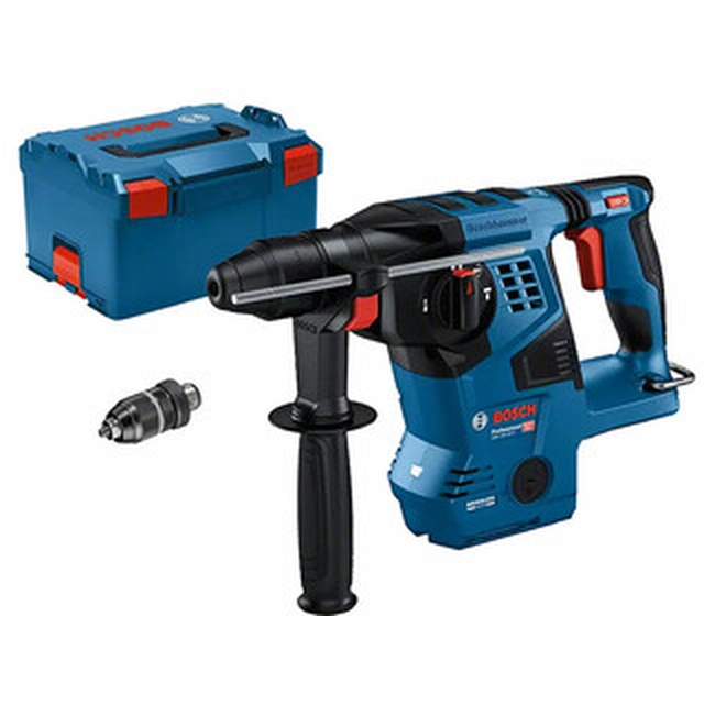 Bosch GBH 18V-28 CF akumulatora urbjmašīna 18 V | 3,3 J | Betonā 28 mm | 3,4 kg | Oglekļa brushless | Bez akumulatora un lādētāja | L-Boxx