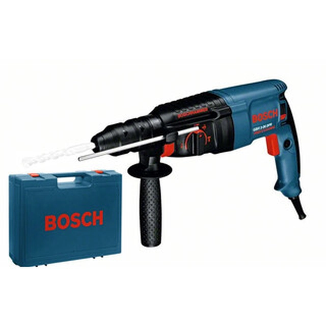 Bosch GBH 2-26 DFR elektrická příklepová vrtačka 2,7 J | V betonu: 26 mm | 2,9 kg | 800 W | SDS-Plus | V kufru