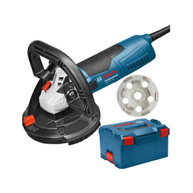 Bosch GBR 15 CAG electric concrete grinder 230 V | 1500 W | 125 mm | 9300 RPM | in L-Boxx