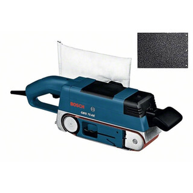 Bosch GBS 75 AE electric belt sander Belt: 533 x 75 mm | 750 W | In a cardboard box