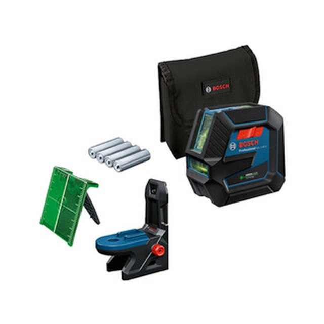 Bosch GCL 2-50 G Green line laser Effective beam with signal interceptor: 0 - 50 m | 4 x item | In a cardboard box