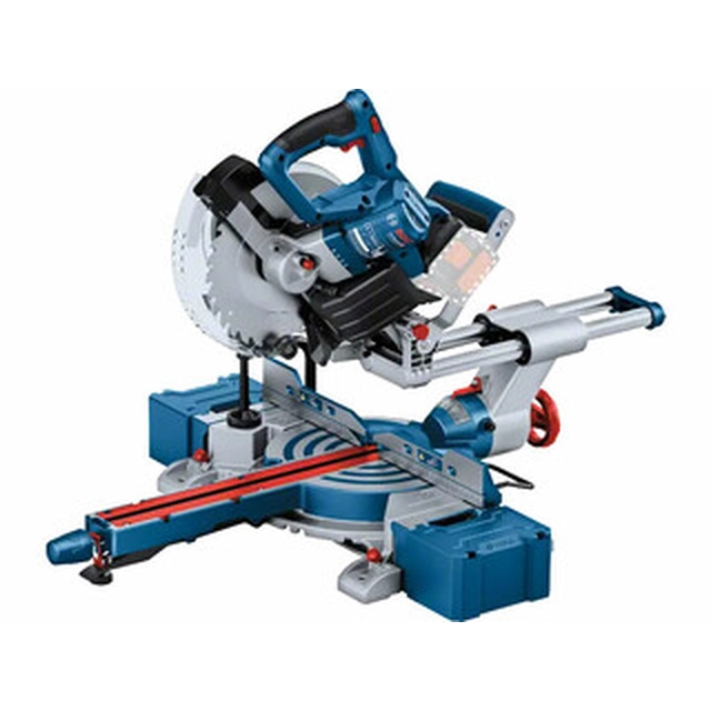 Bosch GCM 18V-216 D cordless miter 18 V | Saw blade 216 mm x 30 mm | Cutting max. 42 x 305 mm | Carbon Brushless | Without battery and charger