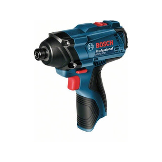 Bosch GDR 120-LI cordless impact driver with bit holder 12 V | 100 Nm | 1/4 inches | Carbon brush | Without battery and charger | In a cardboard box