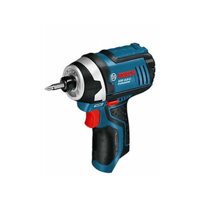 Bosch GDR 12V-105 cordless impact driver with bit holder 12 V | 105 Nm | 1/4 inches | Carbon brush | Without battery and charger | In a cardboard box