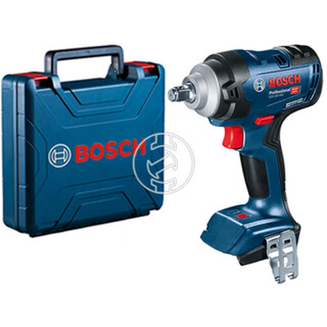 Bosch GDS 18V-400 accuslagschroevendraaier 18 V | 400 Nm | 1/2 inch | Koolborstelloos | Zonder batterij en oplader | In een koffer