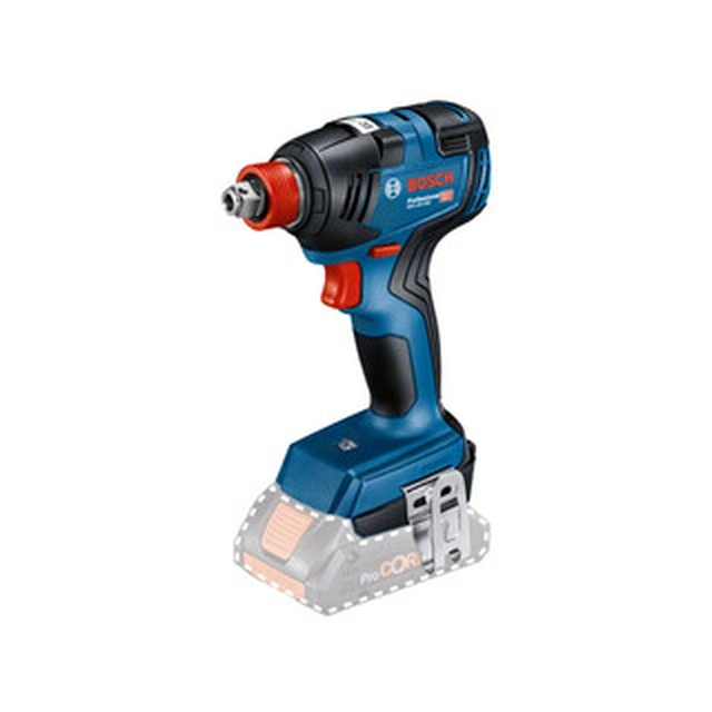 Bosch GDX 18V-200 bezvadu trieciena draiveris 18 V | 200 Nm | 1/4 bit/1/4 collas | Oglekļa brushless | Bez akumulatora un lādētāja | Kartona kastē