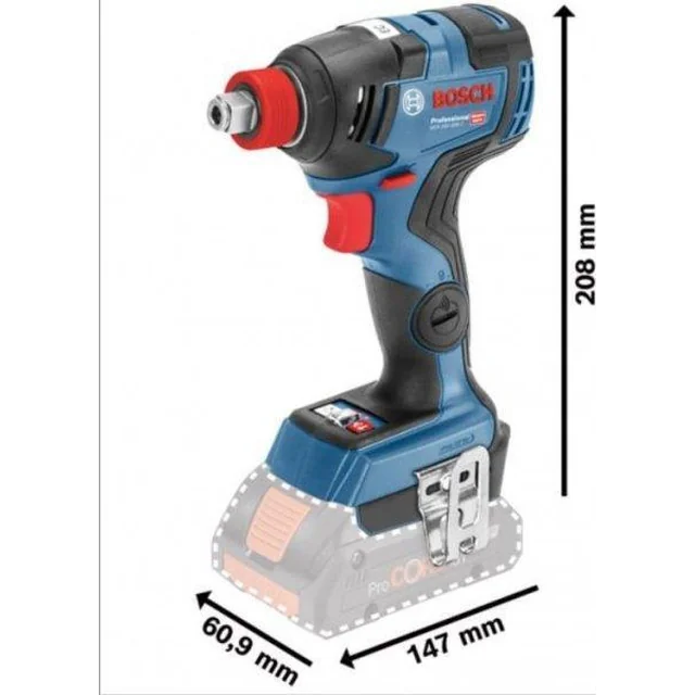 Bosch GDX impact wrench 18V-200 C 18 V 1/2"