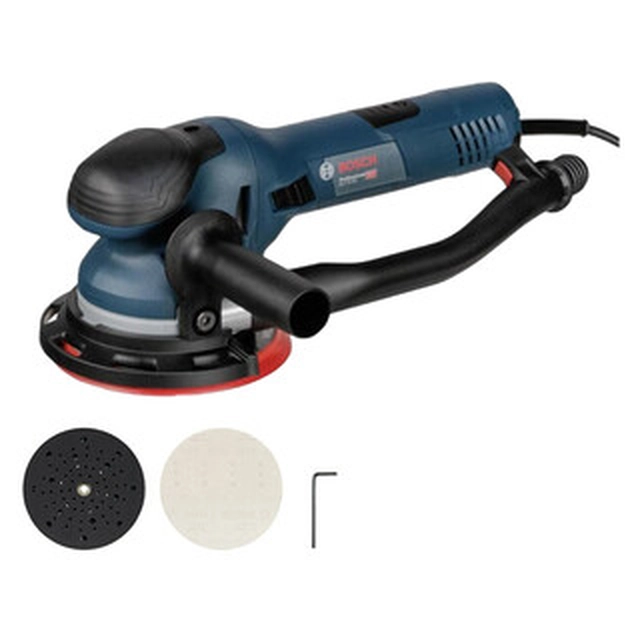 Bosch GET 75-150 elektrická excentrická bruska 230 V | 750 W | 150 mm | 3300 až 7300 RPM | V kartonové krabici