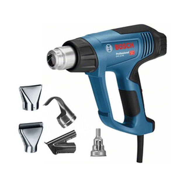 Bosch GHG 23-66 soprador de ar quente manual elétrico 50 - 650 °C | 0,15 - 0,5 m³/min | 2300 W | Em uma mala