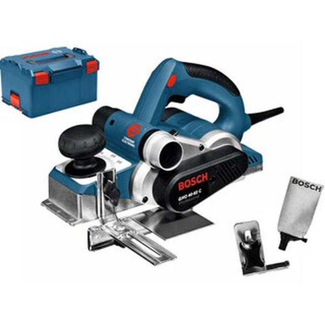 Bosch GHO 40-82 C el-høvl 230 V | 850 W | Bredde 82 mm | Dybde 0 - 4 mm | i L-Boxx