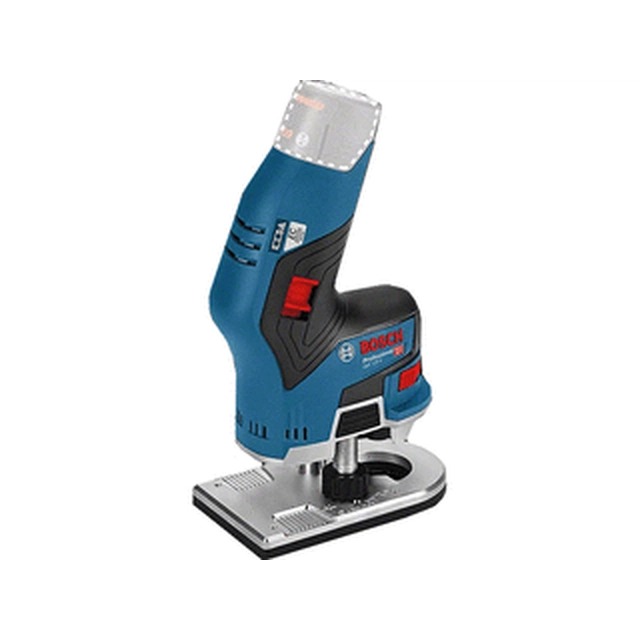 Bosch GKF 12V-8 accu-kantensnijder 12 V | 6 - 8 mm | 13000 RPM | Koolborstelloos | Zonder batterij en oplader | In een kartonnen doos