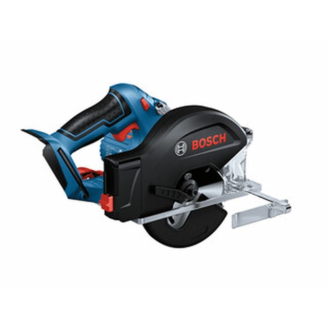 Bosch GKM 18V-50 акумулаторен металорежещ циркуляр 18 V | 136 mm | Дълбочина на рязане 50 mm | Карбонова четка | Без батерия и зарядно | В картонена кутия