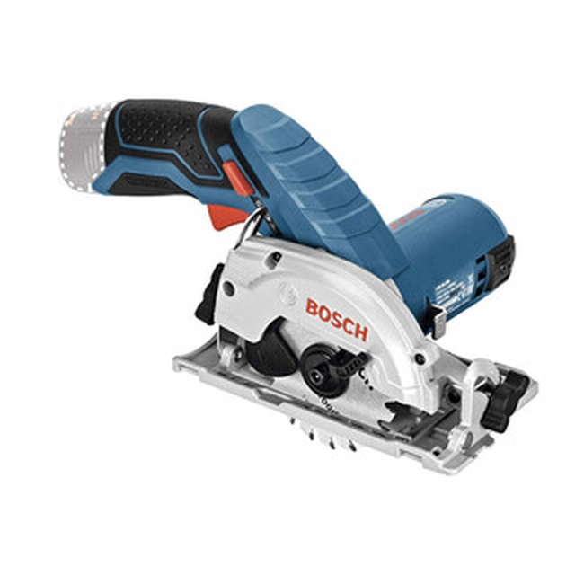 Bosch GKS 12 V-LI ferăstrău circular fără fir 12 V | Pânză de ferăstrău circular 85 mm x 15 mm | Tăiere max. 26,5 mm | Perie de cărbune | Fara baterie si incarcator | Într-o cutie de carton